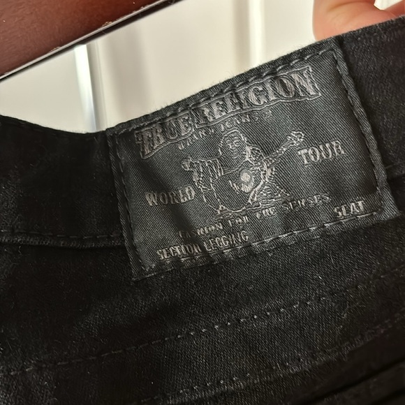 True religion black denim skinny jeans - Picture 4 of 4